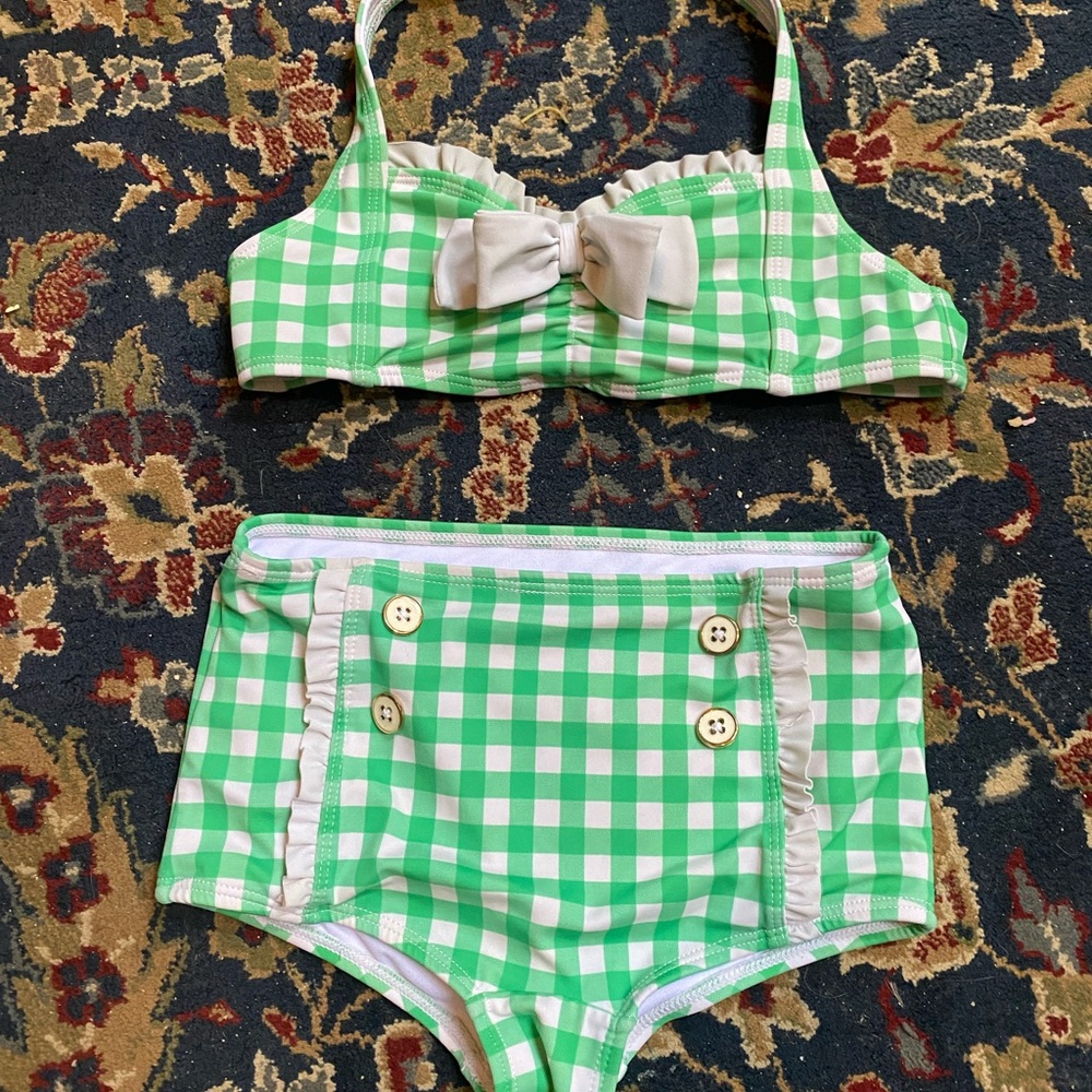 Janie and Jack girls 2 piece swimsuit